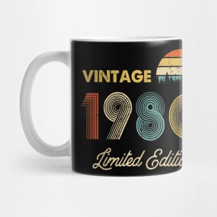 Vintage 1980 Made in 1980 40th birthday 40 years old Gift Mug